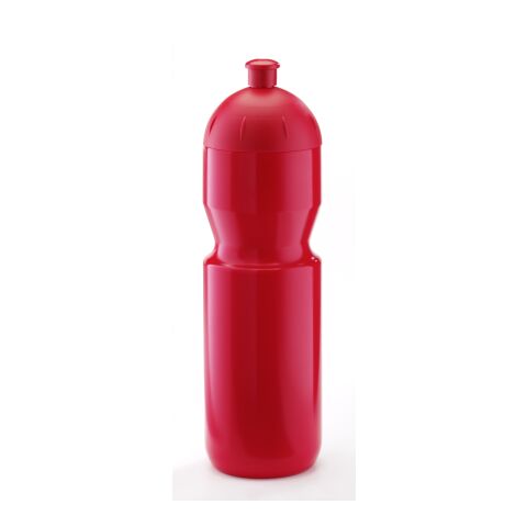 Werbeartikel Bulb Flasche B1 750 ml – Rot – mit Logo bedruckt