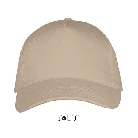 Long Beach 5-Panel-Cap beige | M