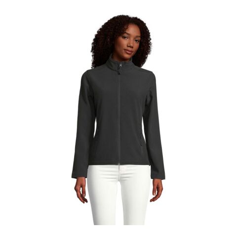 RACE DAMEN JACKE 280g schwarz | XXL | Stickerei | Vorderseite Brust | 100 mm x 100 mm | 100