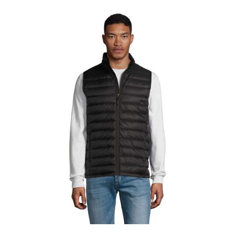WILSON BW HERREN 380T schwarz | S | Stickerei | Vorderseite Brust | 100 mm x 40 mm | 40