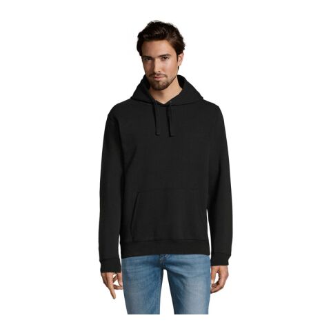SPENCER Herren Sweater 280 schwarz | XL | 1-color Siebdruck | Vorderseite | 280 mm x 200 mm | Nicht verfügbar