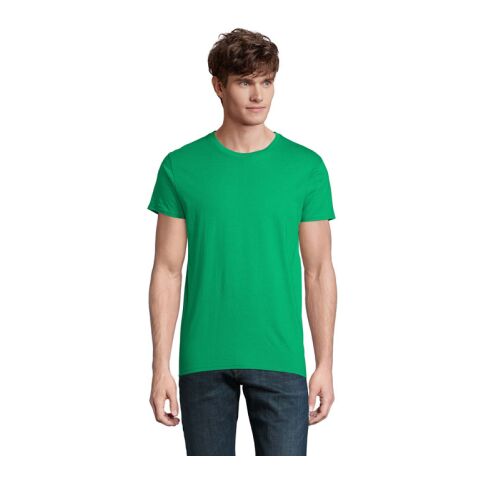 PIONEER MEN T-Shirt 175g kelly grün | XS | 1-farbiger Siebdruck | Vorderseite Brust | 100 mm x 100 mm | Nicht verfügbar