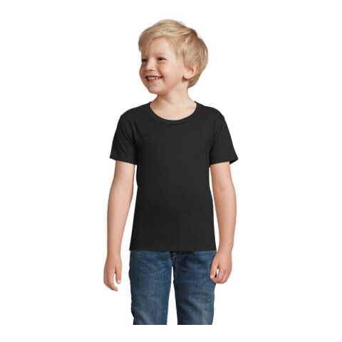 PIONEER KINDERT-SHIRT 175g tiefschwarz | 3XL | 1-farbiger Siebdruck | Vorderseite | 200 mm x 220 mm | Nicht verfügbar