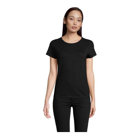PIONEER WOMEN T-Shirt 175g tiefschwarz | XL | 1-color Siebdruck | Vorderseite | 280 mm x 400 mm | Nicht verfügbar