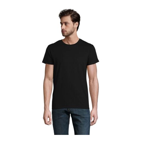CRUSADER MEN T-SHIRT tiefschwarz | XS | 1-farbiger Siebdruck | Rückseite | 280 mm x 420 mm | Nicht verfügbar