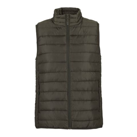 STREAM WOMEN Bodywarmer army | XXL | Bestickung | Koffer links | 100 mm x 40 mm | 40