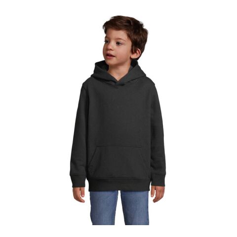 CONDOR KIDS Hoodie schwarz | 3XL | 1-color Siebdruck | Vorderseite Brust | 70 mm x 70 mm | Nicht verfügbar