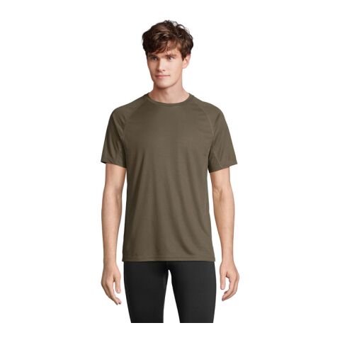 VORTEX RAGLAN T-SHIRT army | XS | ohne Werbeanbringung | Nicht verfügbar | Nicht verfügbar | Nicht verfügbar