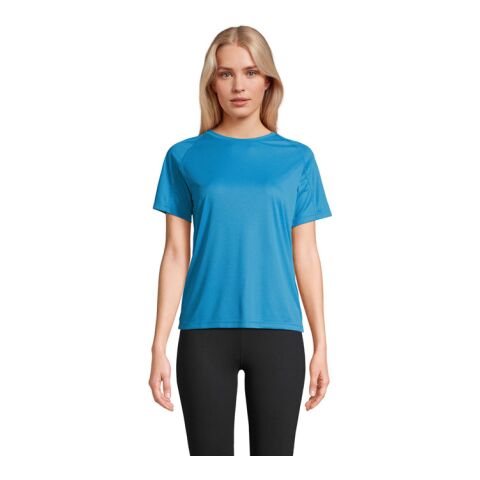 VORTEX WOMEN RAGLAN T-SHIRT aqua | XS | ohne Werbeanbringung | Nicht verfügbar | Nicht verfügbar | Nicht verfügbar