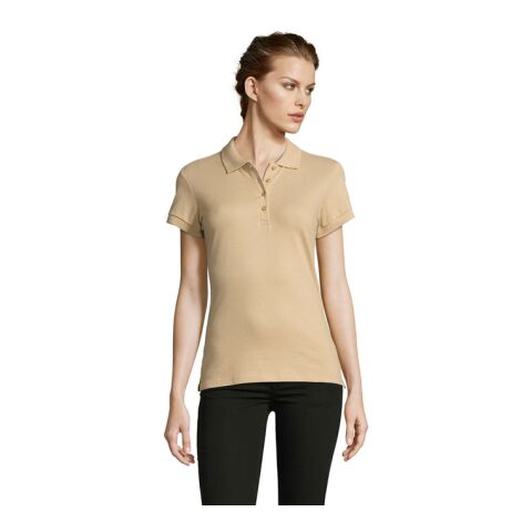 PEOPLE DAMEN POLO 210g sand | XXL | ohne Werbeanbringung | Nicht verfügbar | Nicht verfügbar | Nicht verfügbar
