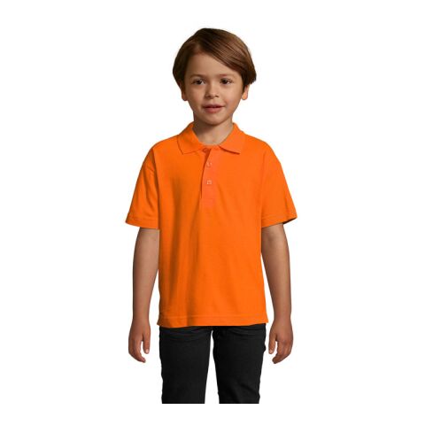 SUMMER II KIDS Polo 170g orange | 4XL | ohne Werbeanbringung | Nicht verfügbar | Nicht verfügbar | Nicht verfügbar