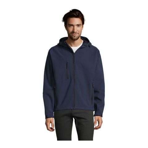 REPLAY Herren Jacke 340g französisch blau | S | Stickerei | Tasche | 50 mm x 50 mm | 40