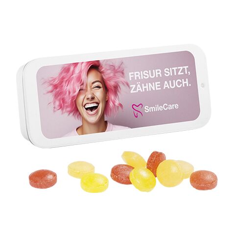 Schiebedeckeldose 4c Euroskala | Mini Bonbons Fruchtmix