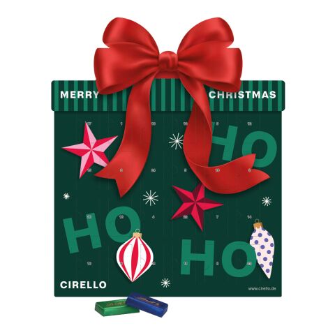 Werbeartikel Shape Adventskalender Geschenk – mit Logo bedruckt