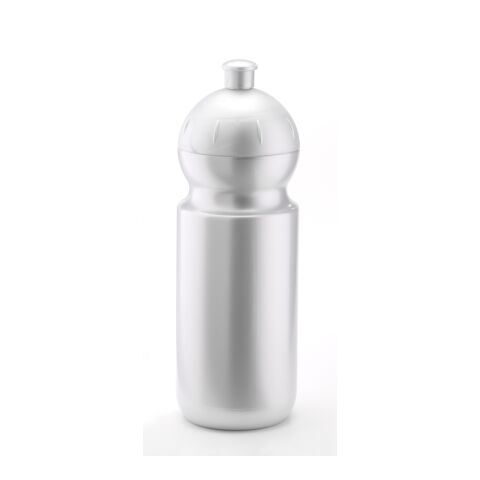 Werbeartikel Bulb Flasche B1 500 ml – Silber – mit Logo bedruckt