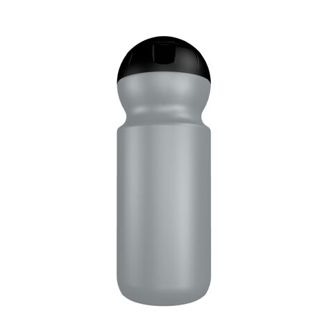 Werbeartikel Bulb Flasche B1 500 ml – Hellgrau – mit Logo bedruckt
