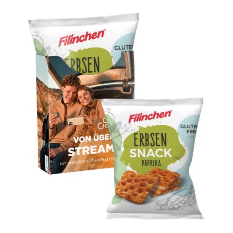 Snack Box ohne Werbeanbringung | Filinchen Erbsen Snack