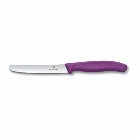 Victorinox Swiss Classic Tomaten- und Tafelmesser violett | ohne Werbeanbringung