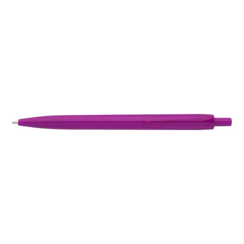 Werbeartikel ABS-Kugelschreiber Trey – fuchsia – mit Logo bedruckt