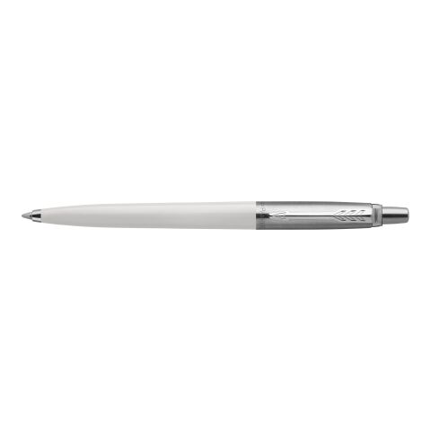Nachhaltiger Werbeartikel Parker Jotter Originals Recycelt – Weiss – mit Logo bedruckt