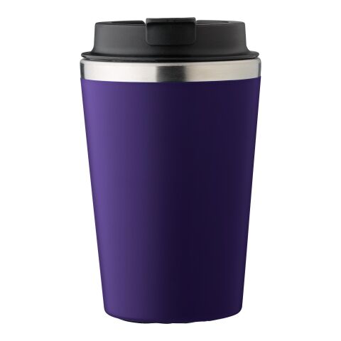 Werbeartikel Doppelwandiger Thermobecher Shay | 350 ml – Violett – mit Logo bedruckt