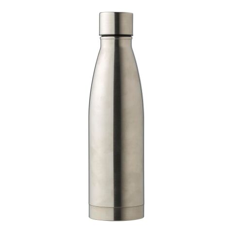 Werbeartikel Marcelino 500 ml Edelstahl-Isolierflasche doppelwandig & vakuumisoliert BPA-frei – Silber – mit Logo bedruckt
