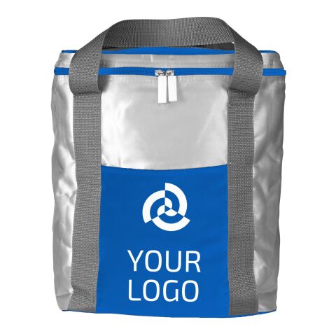 Kühltasche &#039;Volume&#039; aus Polyester Schwarz/Silber | ohne Werbeanbringung | Nicht verfügbar | Nicht verfügbar