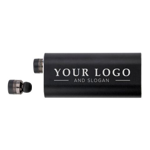 Powerbank &#039;Listen Up&#039; mit zwei Wireless Kopfhörern