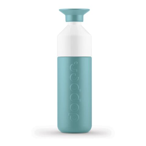 Werbeartikel Edelstahl Isolierflasche 580 ml Dopper Insulated Cradle to Cradle vakuumisoliert BPA-frei – dunkelblau – mit Logo bedruckt