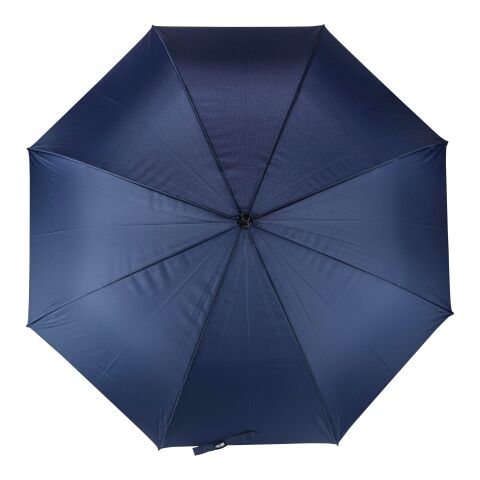 Werbeartikel rPET 190T Regenschirm Curtis – Blau – mit Logo bedruckt