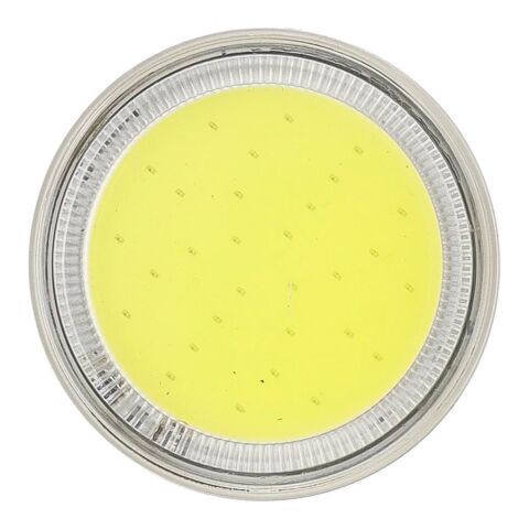 Werbeartikel ABS-Mini-COB-Blitzleuchte Dan – Weiss – mit Logo bedruckt
