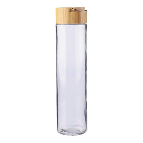 Glas Trinkflasche 500 ml Klarheit Braun