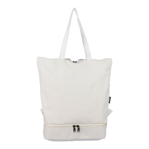 Recyceltes Poly-Baumwollgewebe (330 g/m²) Rucksack Osric beige | ohne Werbeanbringung | Nicht verfügbar | Nicht verfügbar