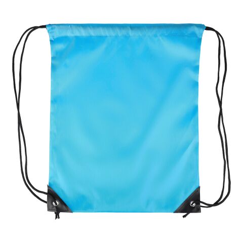 210D Polyester Kordelzug Rucksack Isolde Hellblau | ohne Werbeanbringung | Nicht verfügbar | Nicht verfügbar
