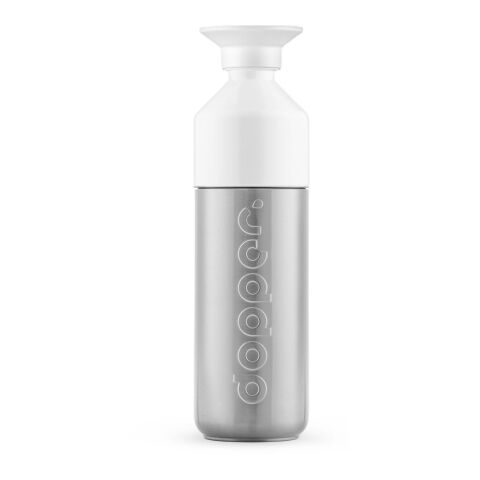 Dopper Silver Insulated (580 ml) silber/weiß | ohne Werbeanbringung