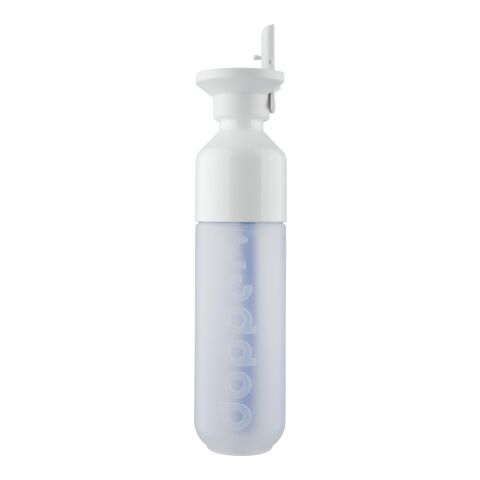 Werbeartikel Dopper Original | 450 ml | Flip Straw – weiss – mit Logo bedruckt