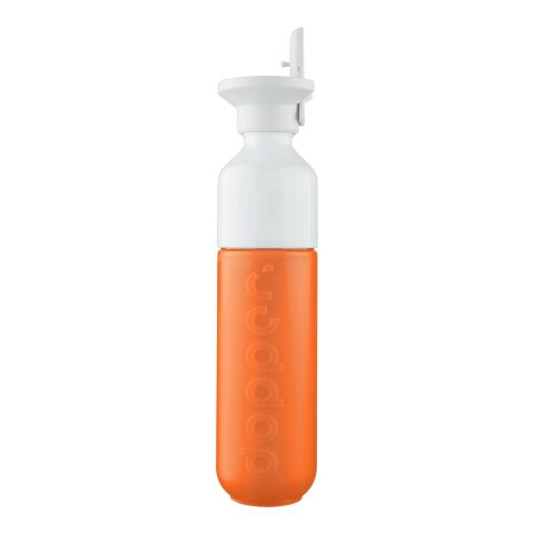 Werbeartikel Dopper Original | 450 ml | Flip Straw – orange – mit Logo bedruckt