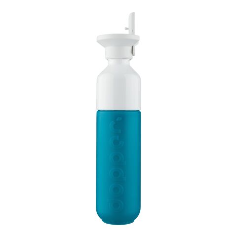 Werbeartikel Dopper Original | 450 ml | Flip Straw – türkis – mit Logo bedruckt