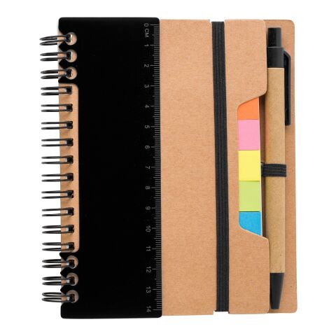 Notizbuch aus Karton Angela Schwarz | ohne Werbeanbringung | Nicht verfügbar | Nicht verfügbar