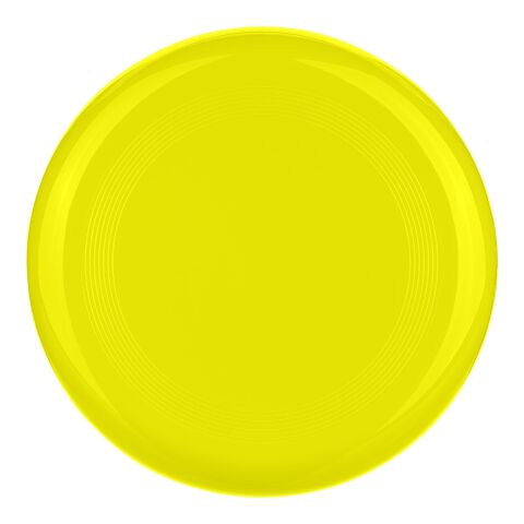Werbeartikel Recycelter Frisbee Drift – Gelb – mit Logo bedruckt