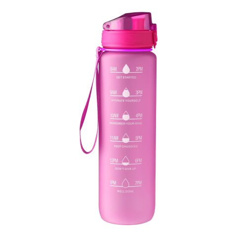 RPET-Trinkflasche (1000 ml) Brinley pink | ohne Werbeanbringung | Nicht verfügbar | Nicht verfügbar
