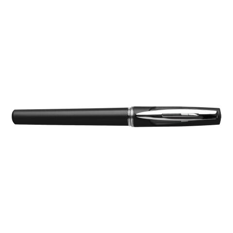 Werbeartikel ABS-Tintenstift Karin – Schwarz – mit Logo bedruckt