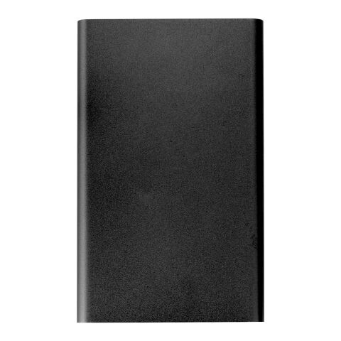 Werbeartikel Powerbank 'Blogger' aus Kunststoff – Schwarz – mit Logo bedruckt
