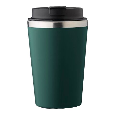 Werbeartikel Doppelwandiger Thermobecher Shay | 350 ml – Grün – mit Logo bedruckt