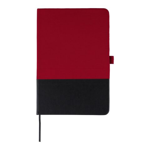 rPET-Polyester-Notizbuch A5 Yuna Rot
