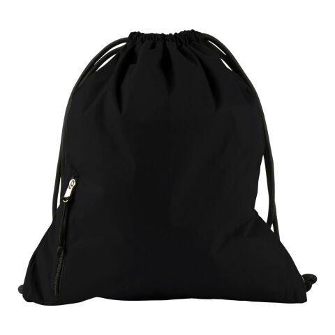 Turnbeutel 'Finn' aus Pongee Schwarz