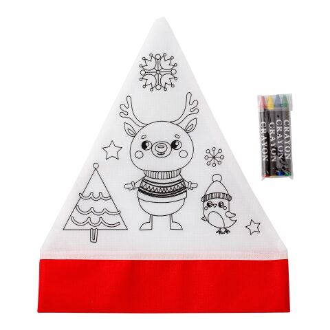 Weihnachtsmütze aus Non-Woven (80 gr/m²) 