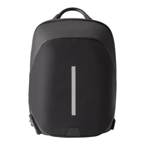 Rucksack &#039;Stylo&#039; aus Kunststoff Schwarz | ohne Werbeanbringung | Nicht verfügbar | Nicht verfügbar