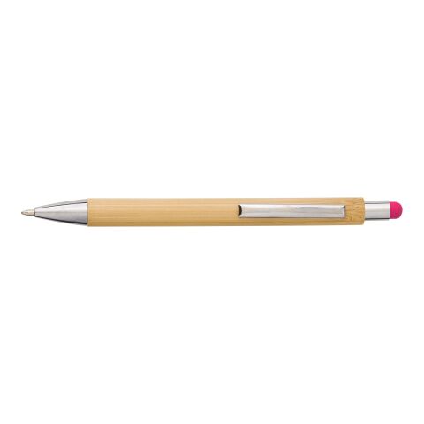 Kugelschreiber aus Bambus mit Touchpen