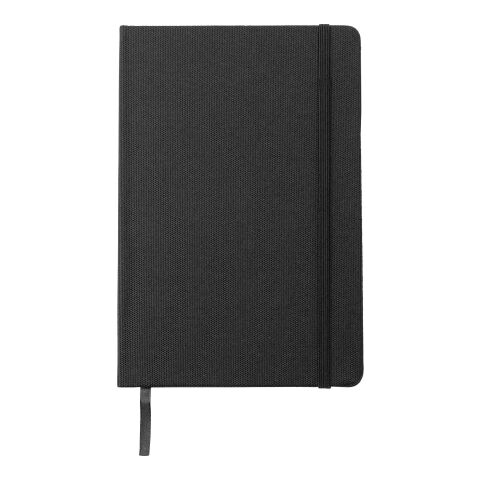 RPET Notizbuch (DIN A5) Schwarz | ohne Werbeanbringung | Nicht verfügbar | Nicht verfügbar